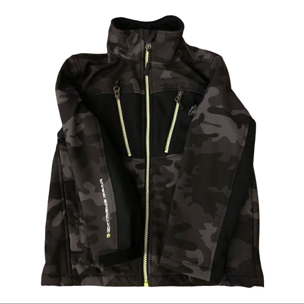 SNOZU Softshell Grey Camo Jacket - Picture 3 of 4